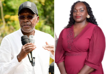 A file photo of Kakamega Senator Boni Khalwale and his late wife Gloria Khalwale.